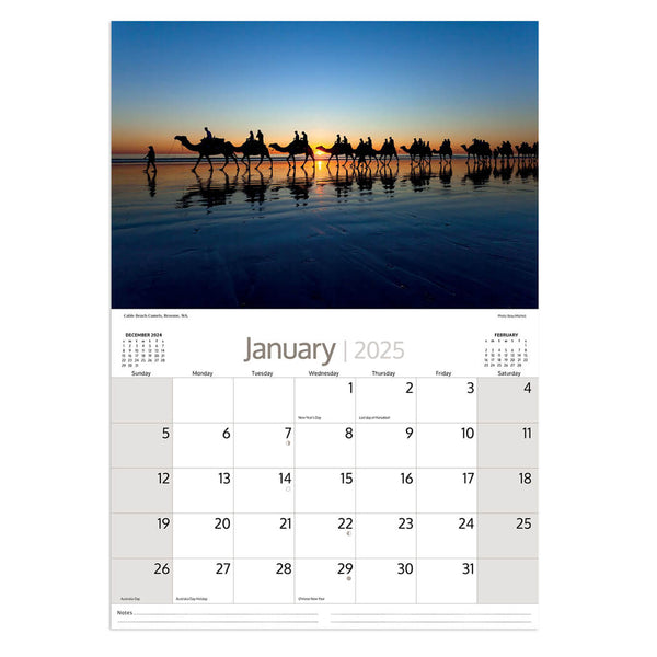 2025 Australian Icons Calendar For Australiana Gifts To Send Overseas ...