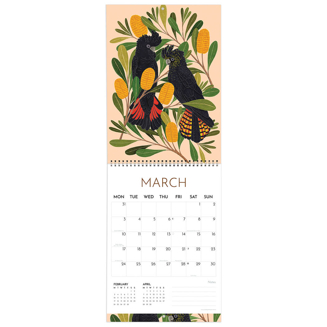 2025 Australian Artist Calendar Made in Australia by Earth Greetings