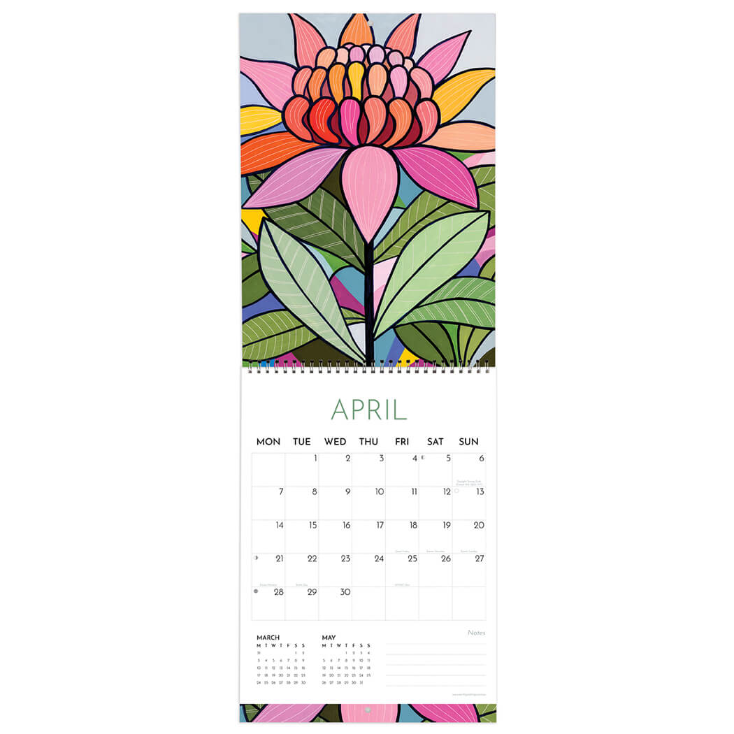 2025 Australian Artists Calendar for the best gifts to send overseas