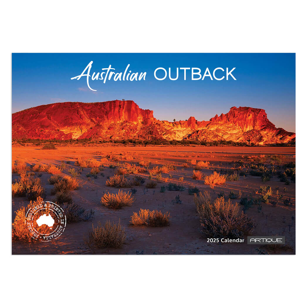 2025 Australian Outback Calendar for Made in Australia Souvenirs by Artique