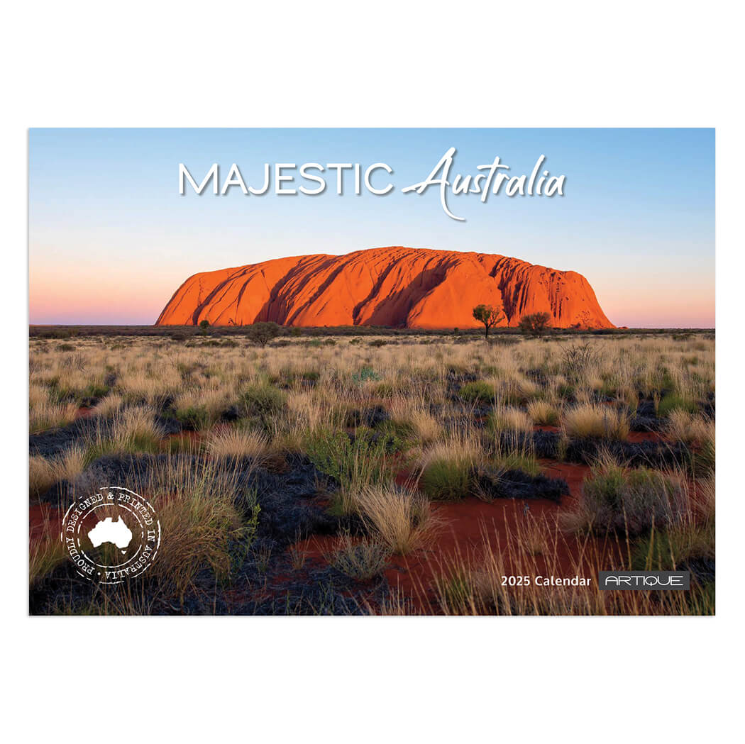 2025 Majestic Australia Souvenir Calendar Made by artique