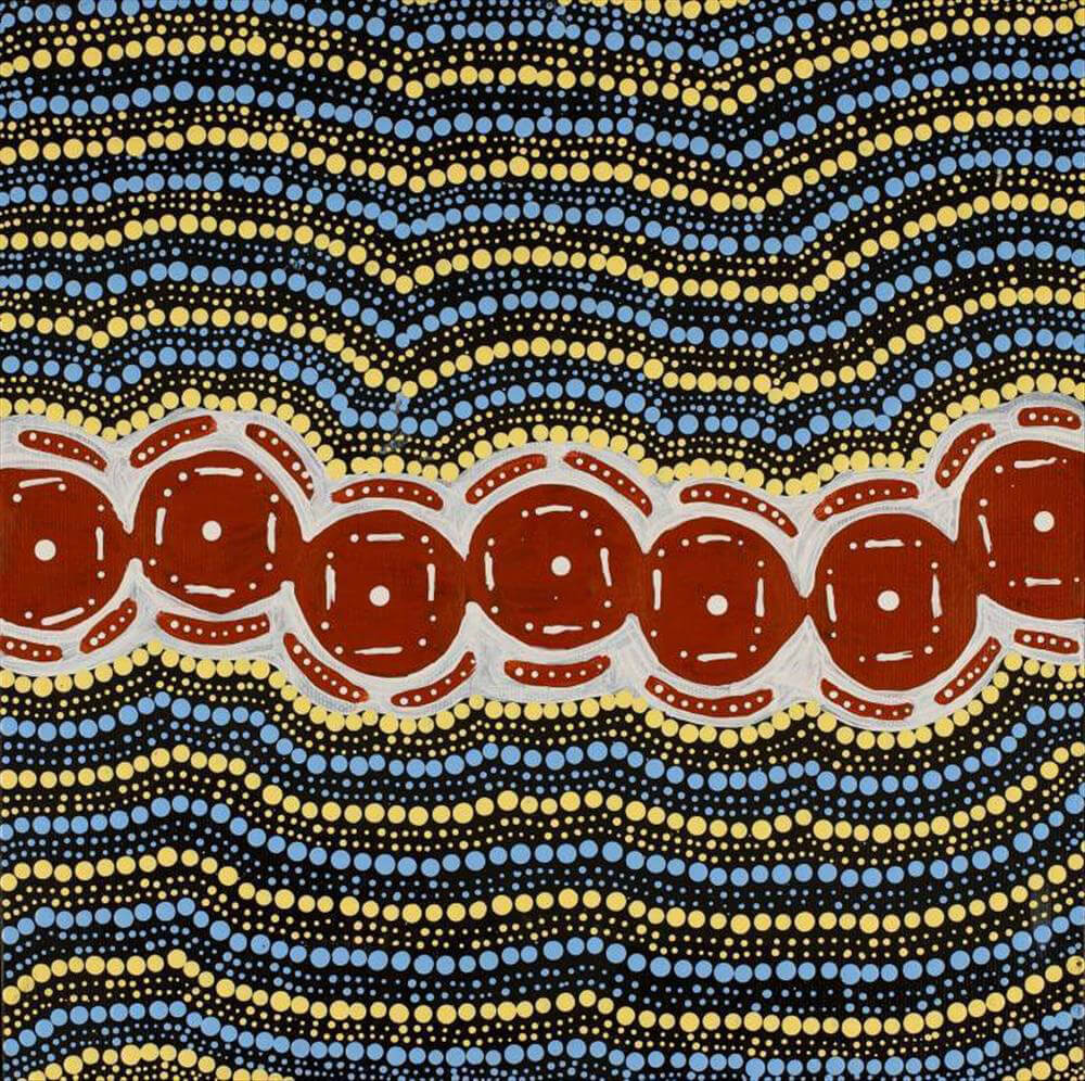 Aboriginal Art for Sale by Serita Nakamarra Ross from Warlukurlangu 4628