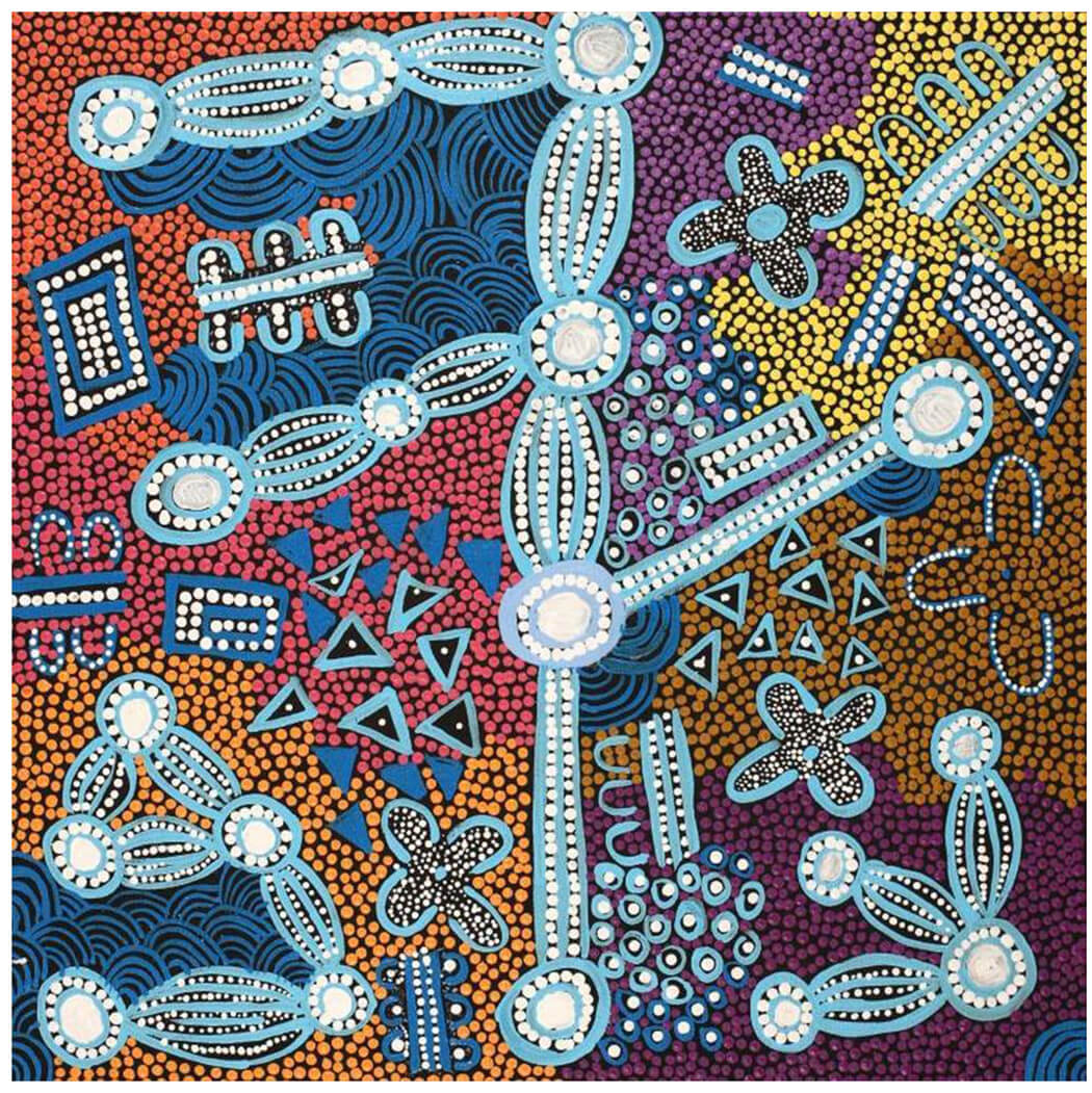 Aboriginal Art for Sale by Marjorie Nampijinpa Brown 4581