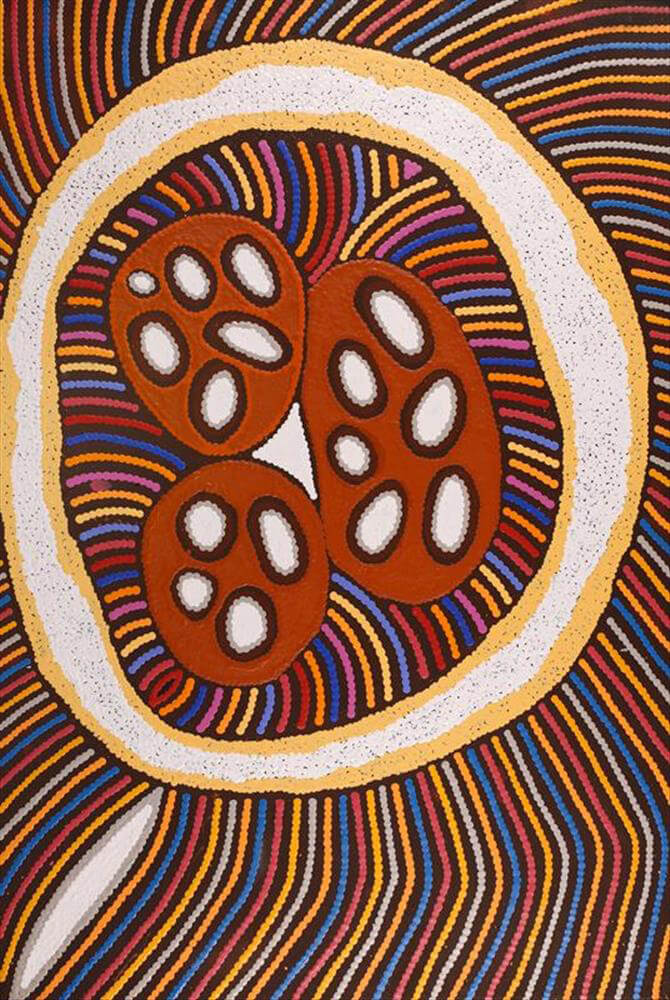 Aboriginal Artworks for Sale by Alison Nungarrayi Larry from Warlukurlangu 2284