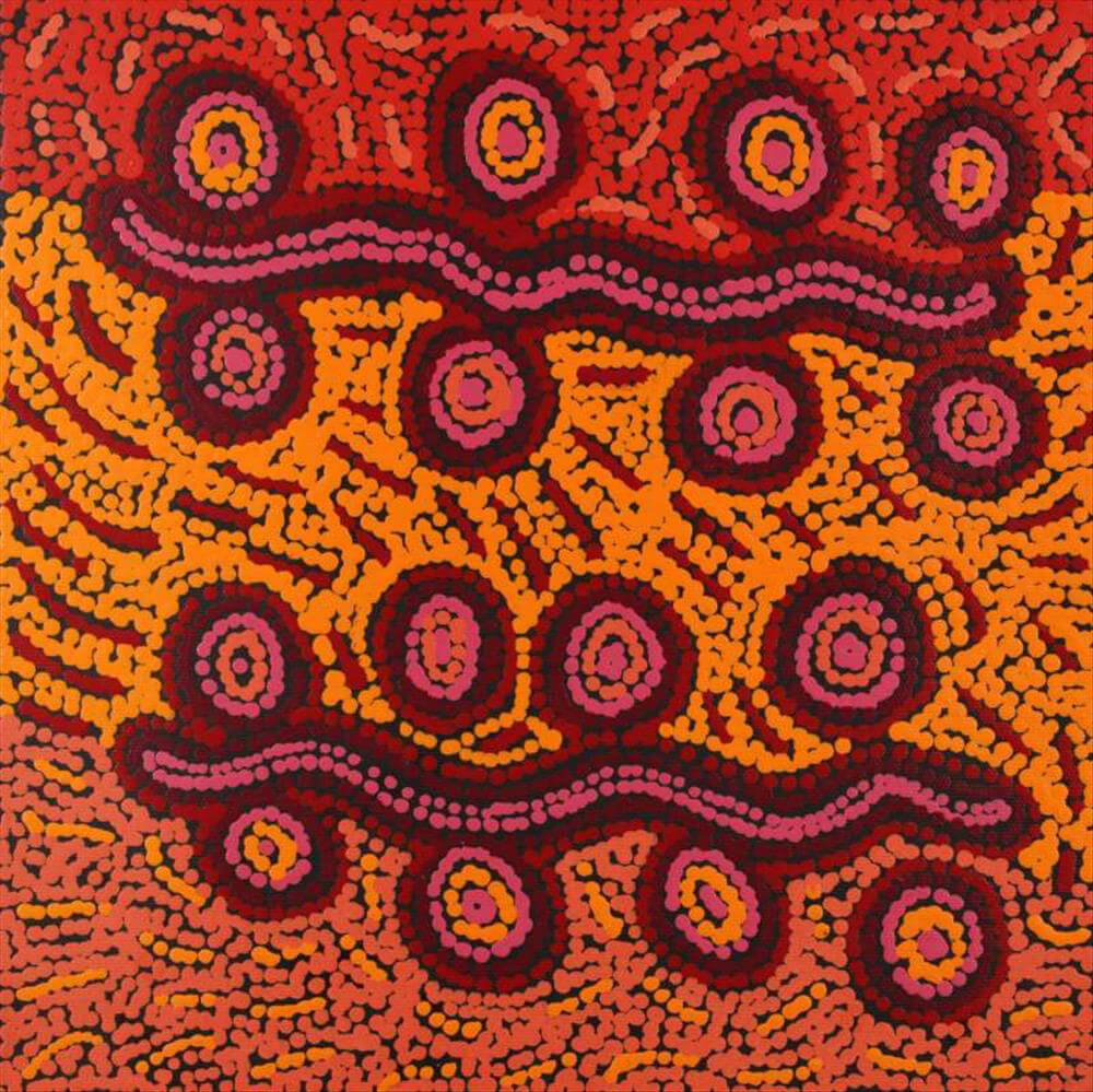 Aboriginal Artworks for Sale by Faye Nangala Hudson 7842