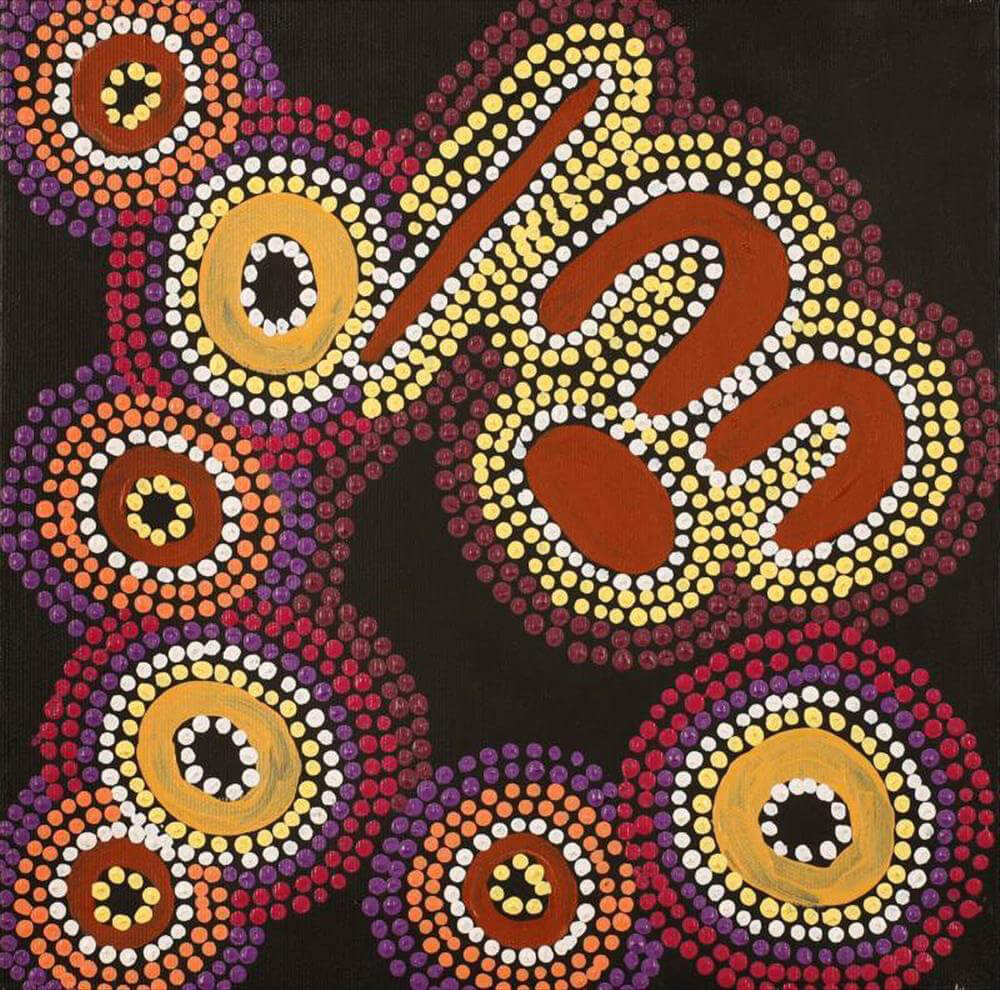 Aboriginal Artworks for Sale by Janelle Linton 7077