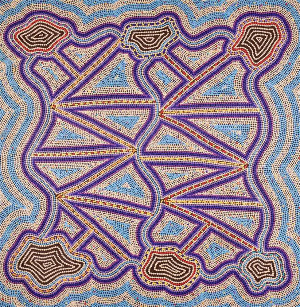 Aboriginal Painting for Sale by Louise Nangala Egan 1273