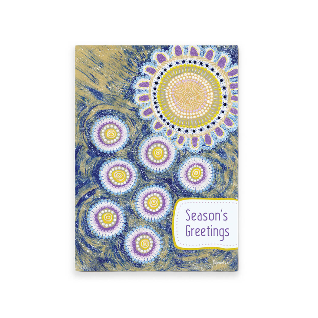 Australian Christmas Card Pack Aboriginal Art by Debbie Scott