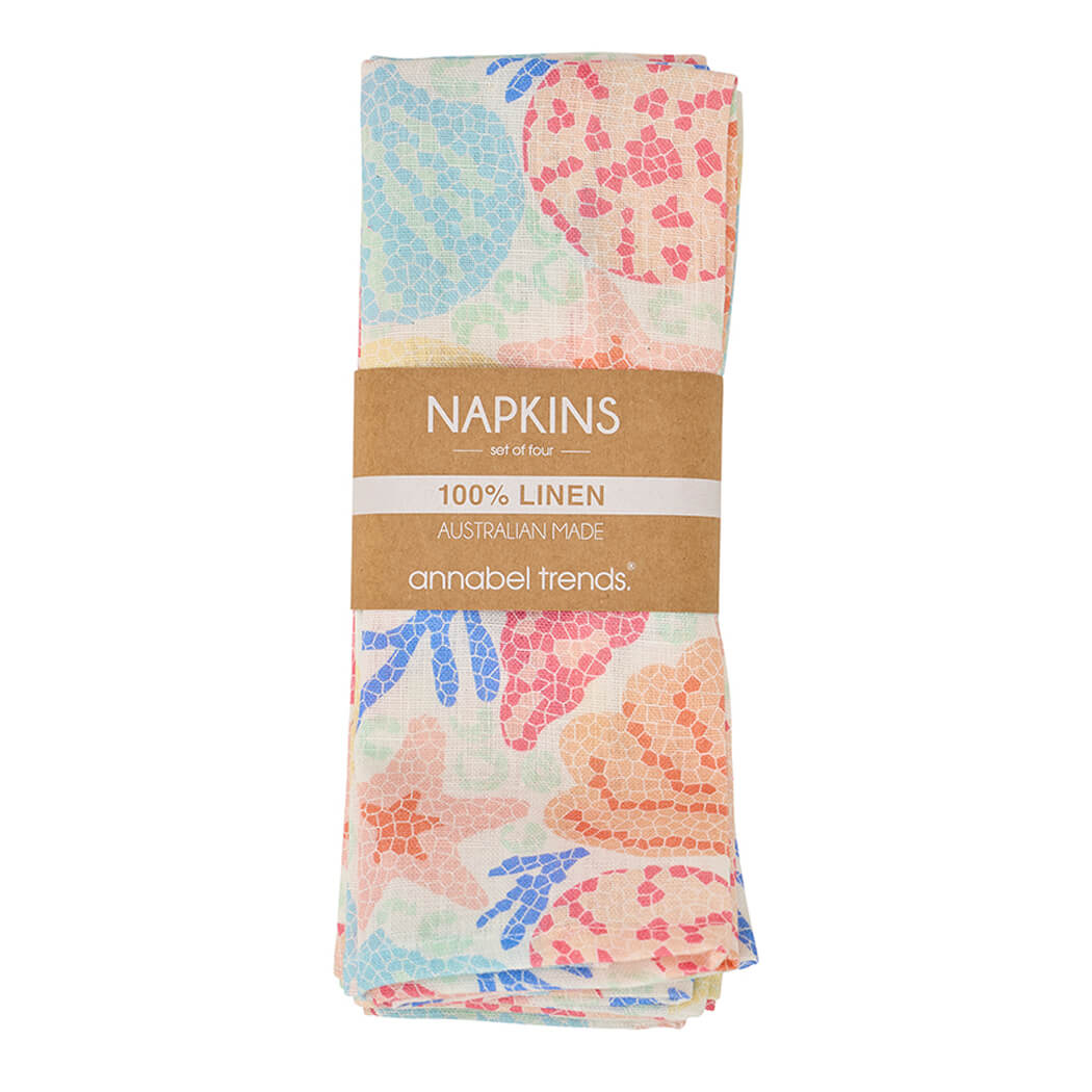 Linen Napkins - Shelly Beach