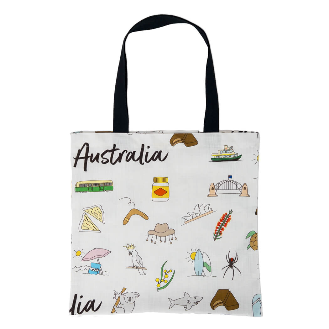 Australian Icons Tote Bag made in Australia