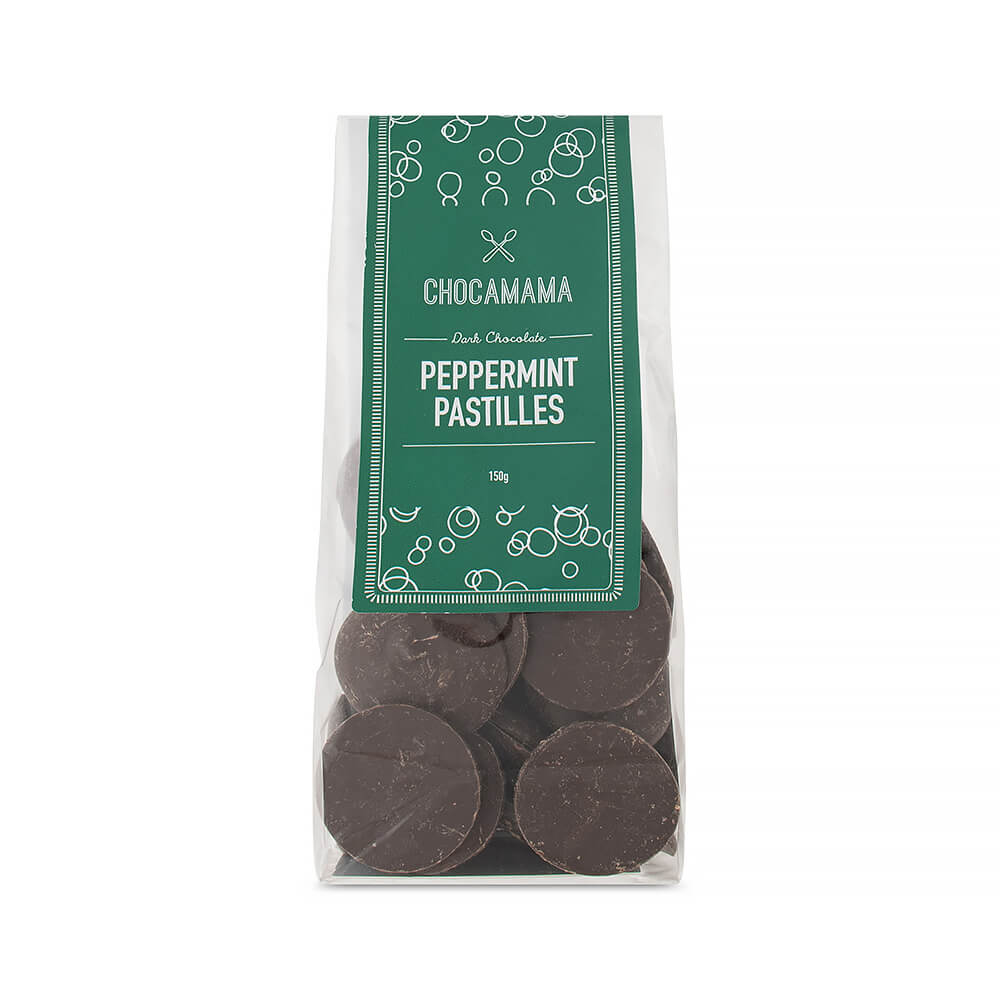 Australian Made Gourmet Food Gifts Peppermint Pastilles by Chocamama