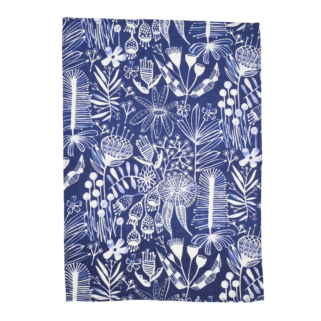 Australian Made Linen Tea Towel for  Souvenirs Australia by Annabel Trends