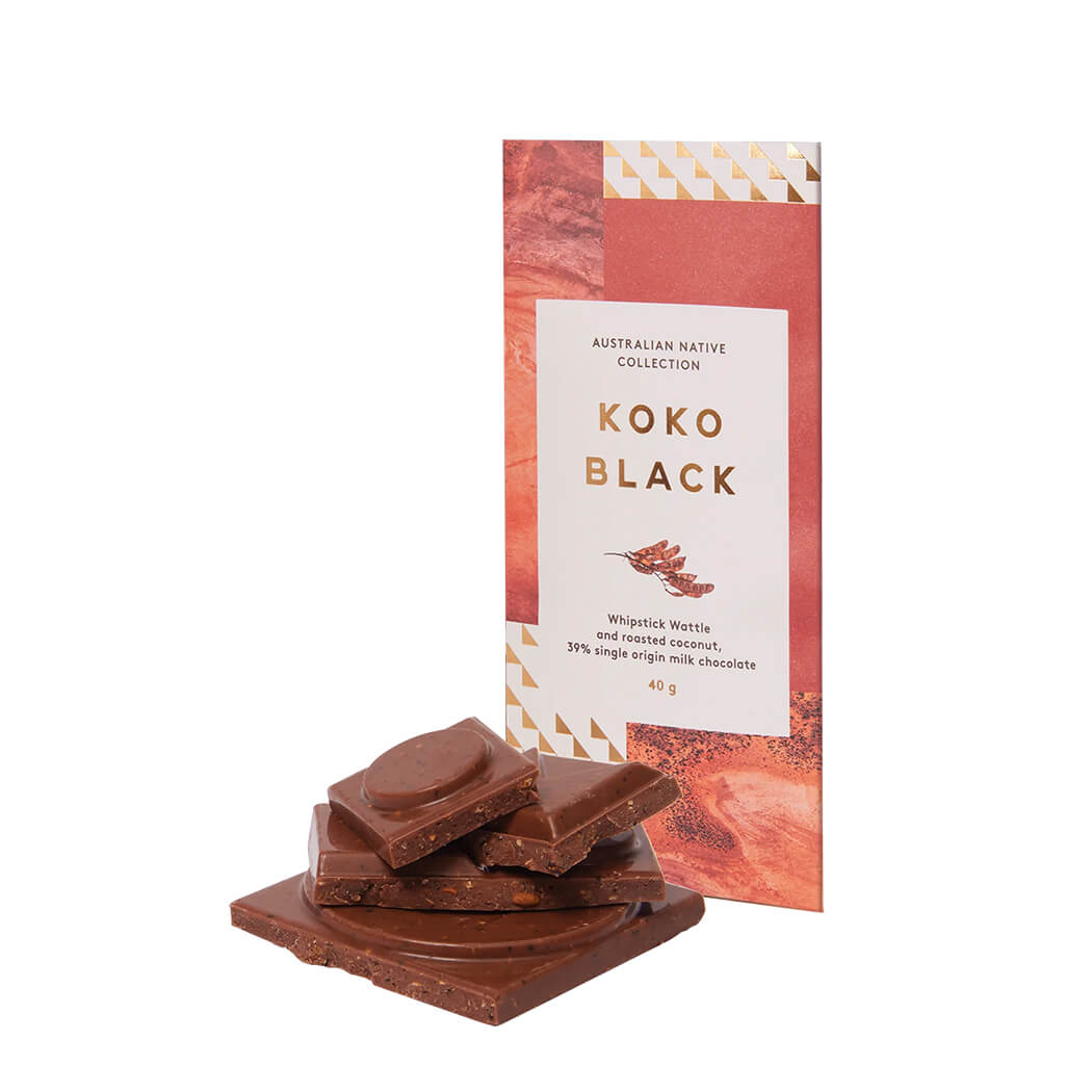 Australian Gourmet Food Gifts Native Wattleseed Chocolate by Koko Black