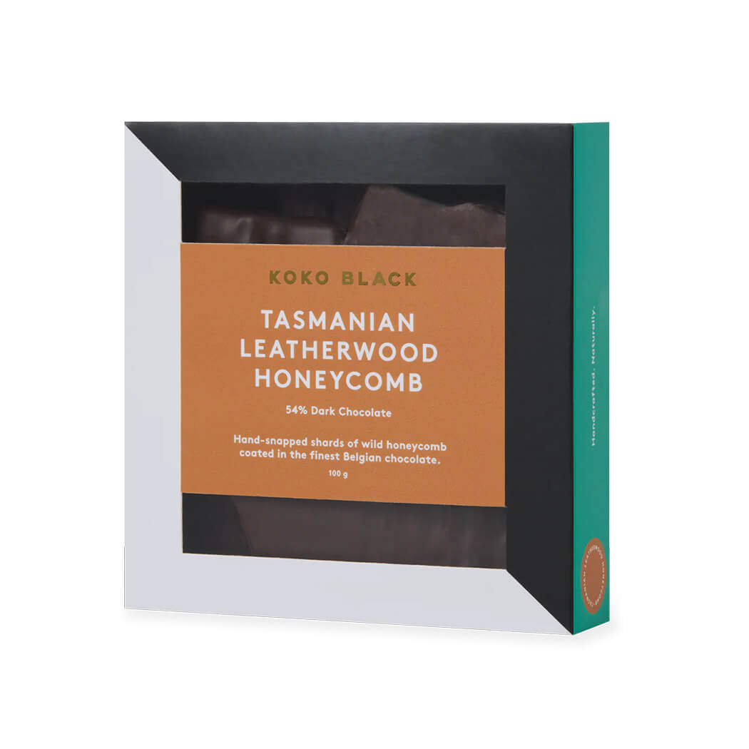 Australian Gourmet Food Gifts Tasmanian Leatherwood Honeycomb by Koko Black