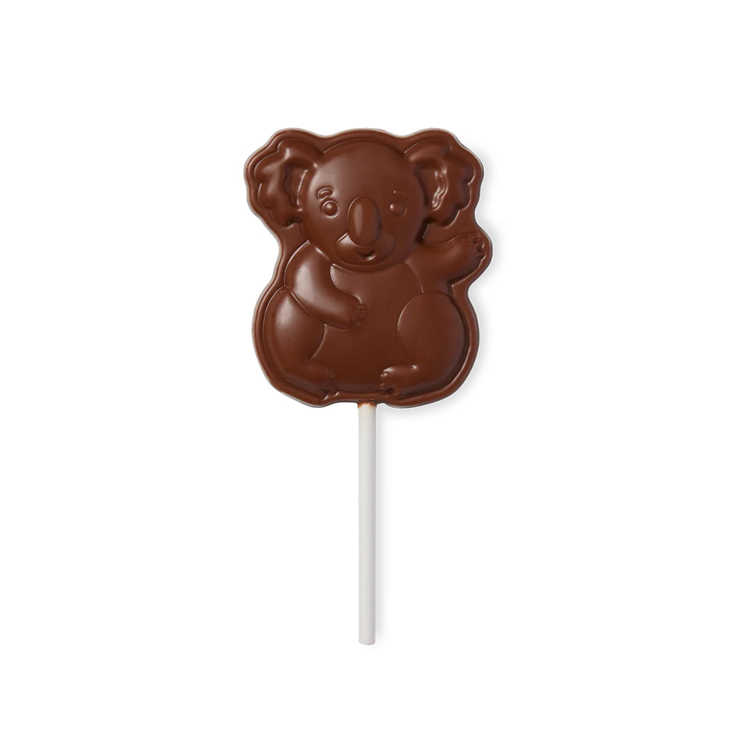 Australian Snacks Milk Chocolate Koala pop by Koko Black