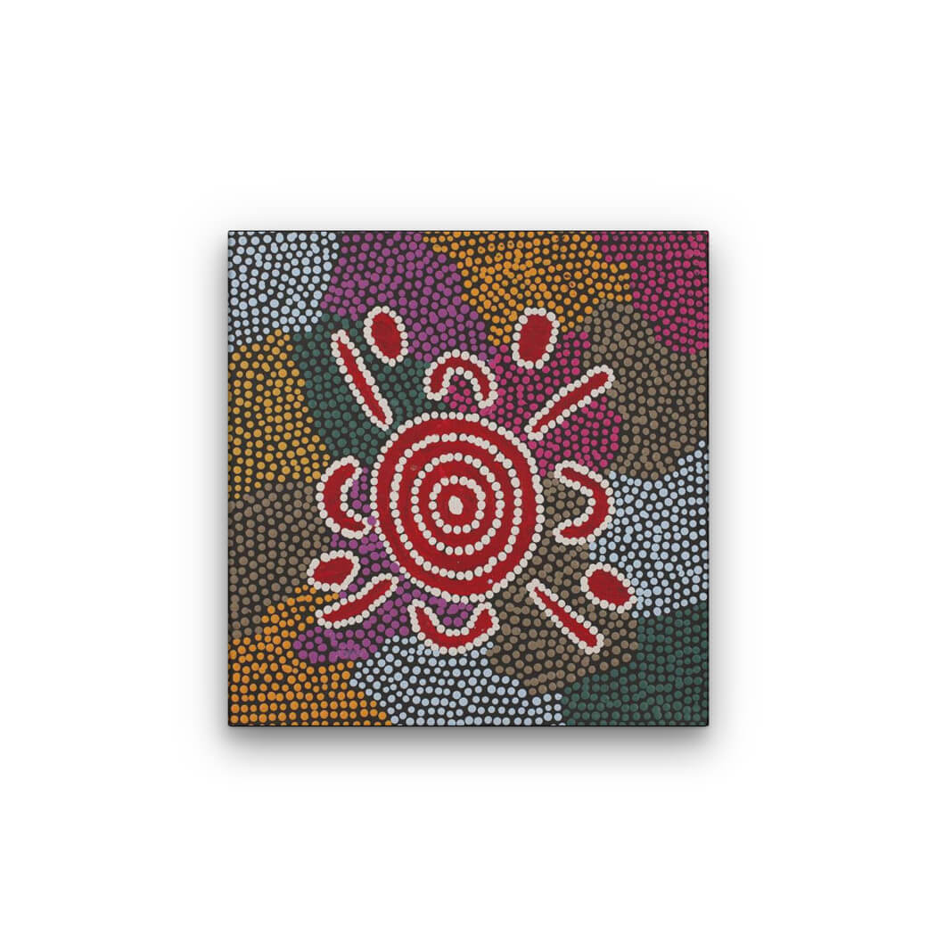 Buy Aboriginal Art Sydney by Indigenous Artist Denny Jampijinpa Frank from Warlukurlangu 3327