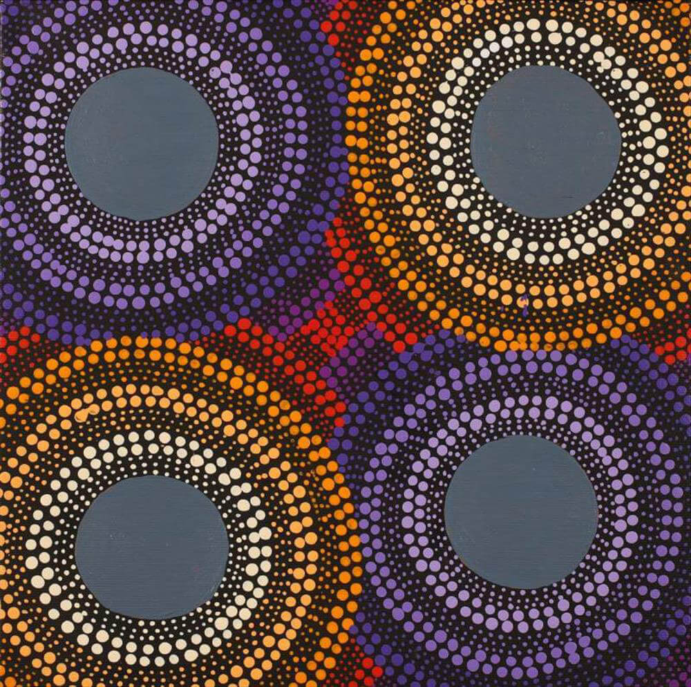 Buy Aboriginal Art by Leavannia Nampijinpa Watson for an Australian Souvenir