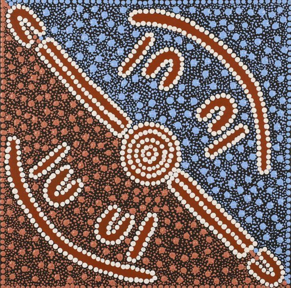 Buy Aboriginal Art Sydney by Tristina Nangala Egan