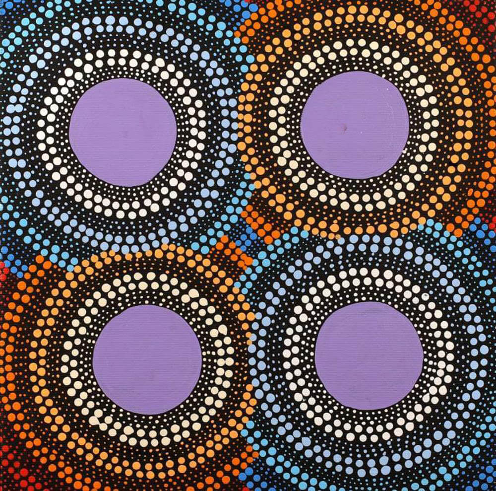 Buy Aboriginal Art by Leavannia Nampijinpa Watson at BitsofAustralia Sydney