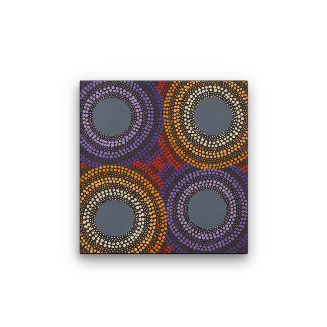 Buy Small Aboriginal Art painting by Leavannia Nampijinpa Watson for an Australian Souvenir