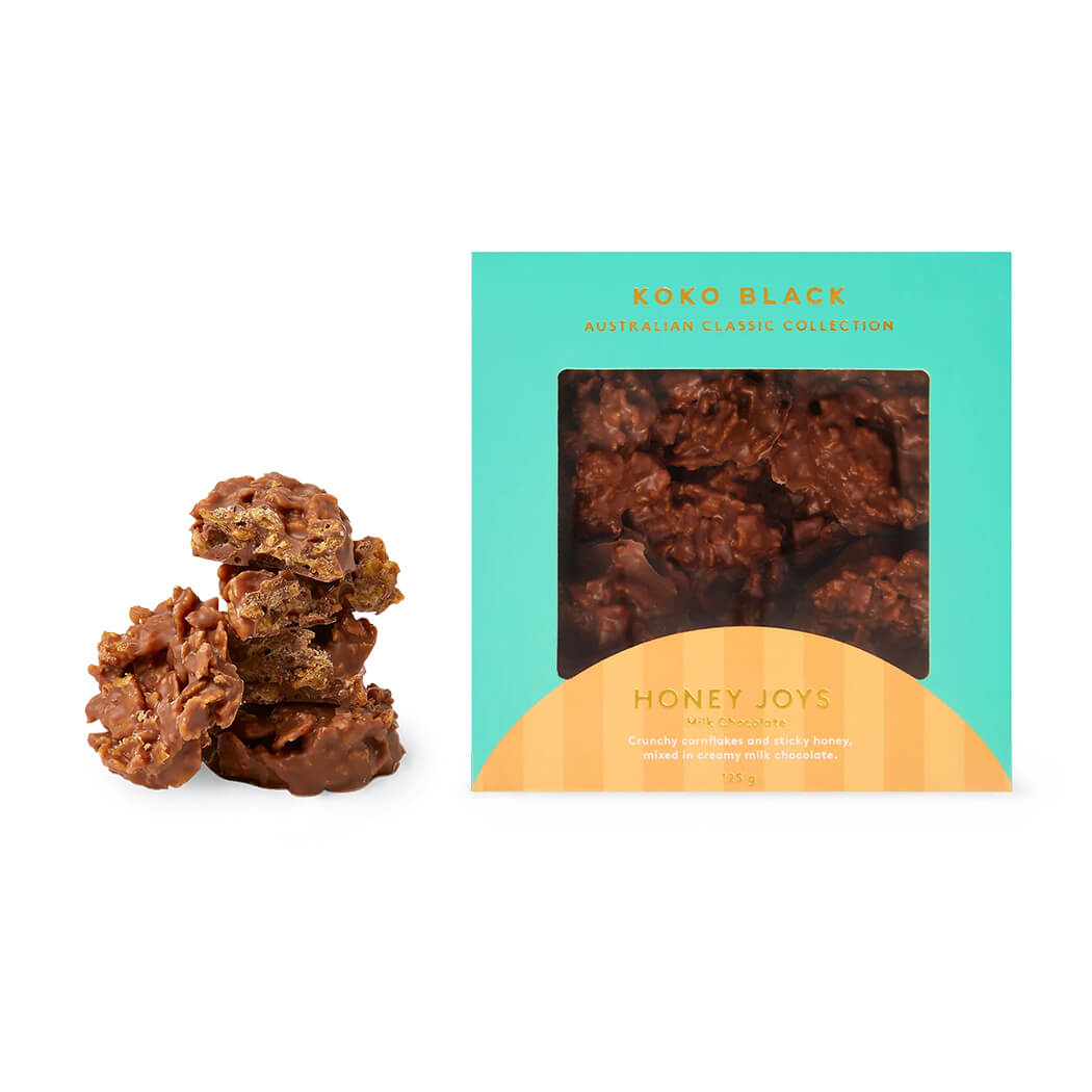 Buy Classic Australian Foods with the Milk Chocolate Honey Joys by Koko Black