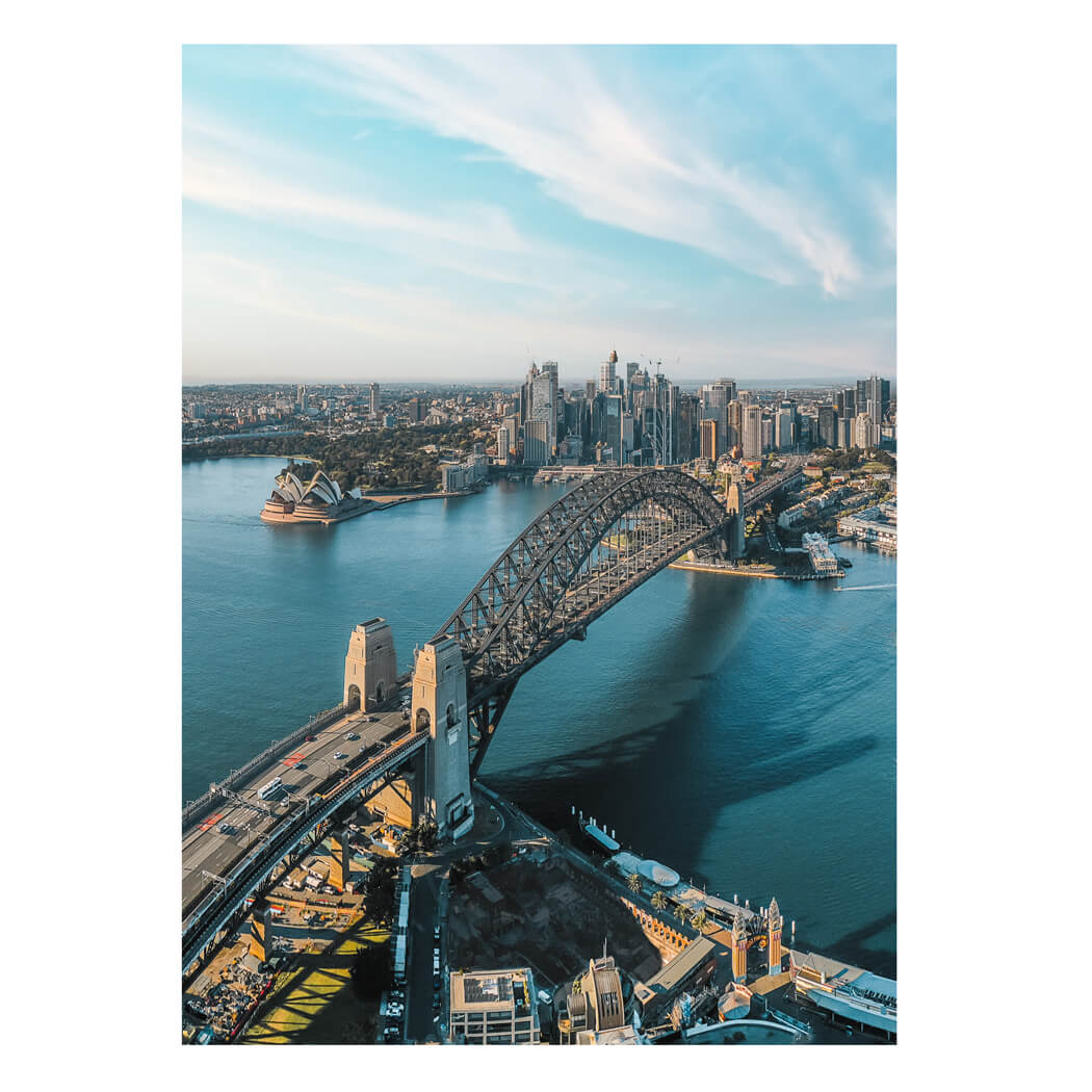 Wall Art Sydney Over The Harbour Photography Print by Through Our Lens