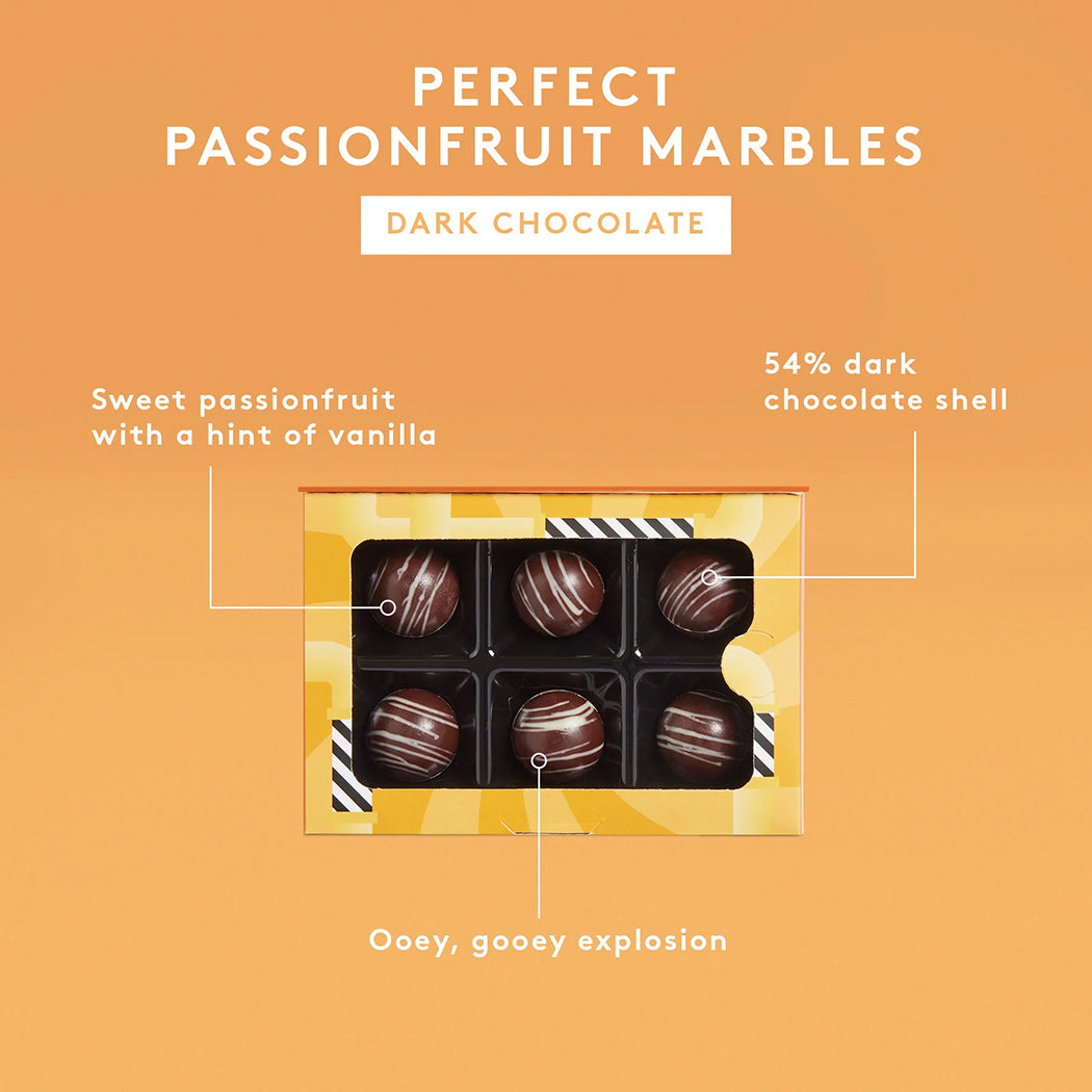 Passionfruit Marbles by Koko Black for Australian Chocolate Gifts