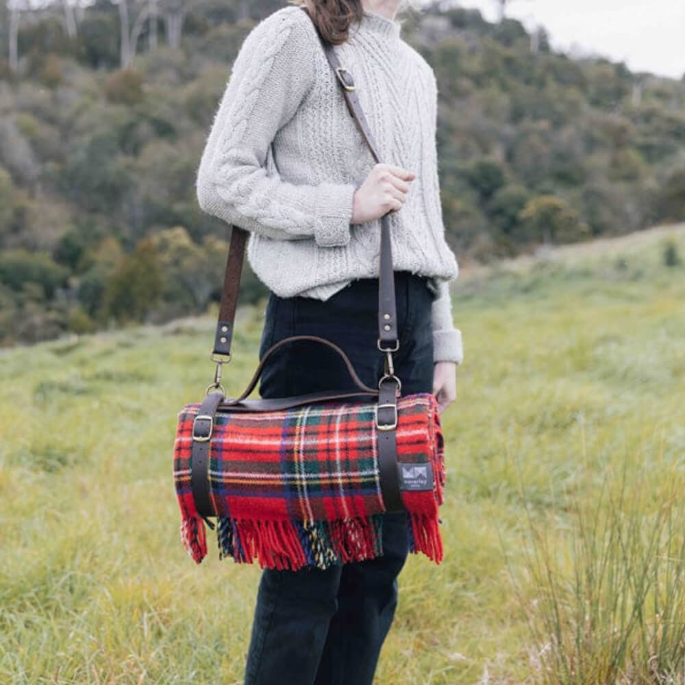 Traditional Picnic Rug - Tartan