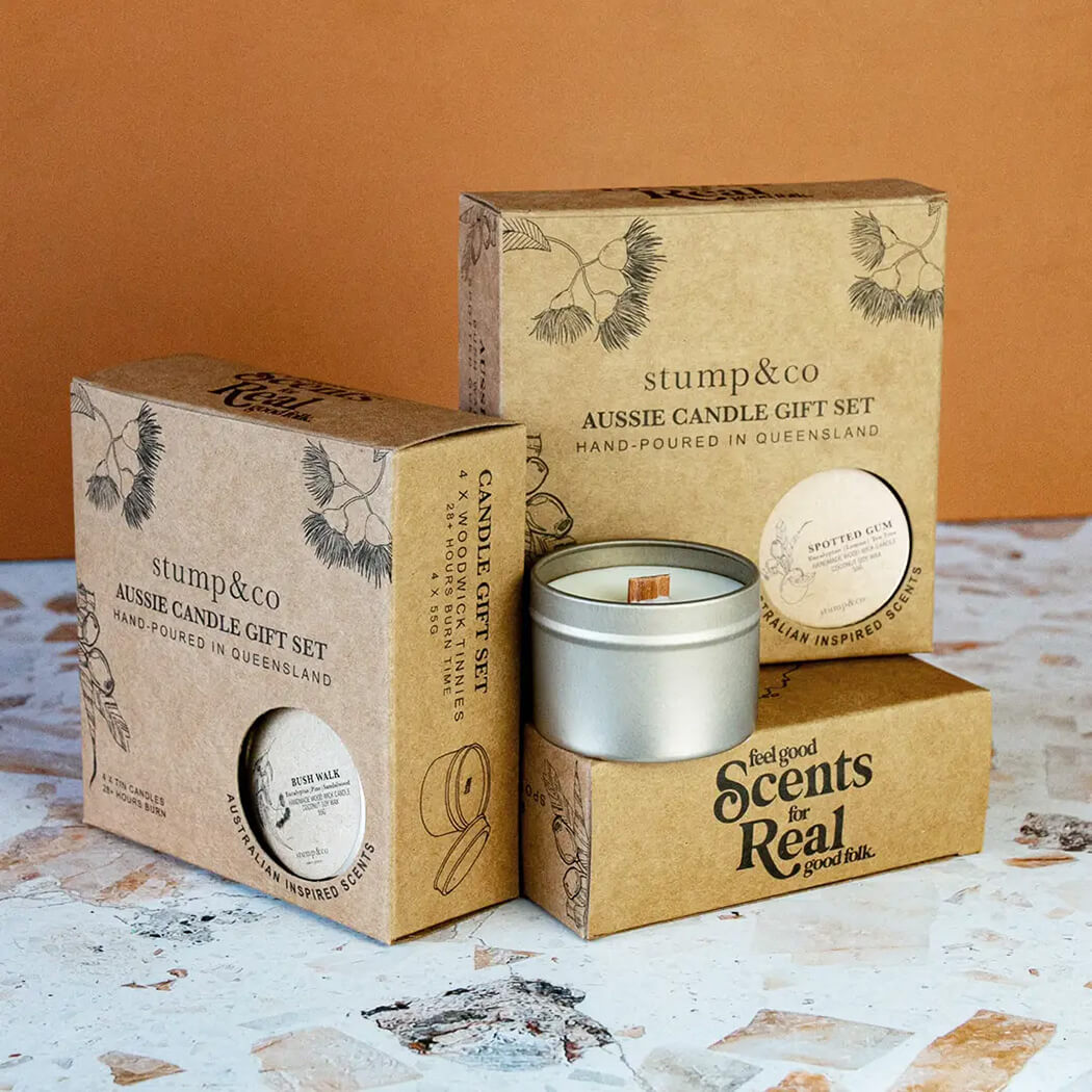 Stump and Co Scented Candles for Australian Christmas Gifts for the Home