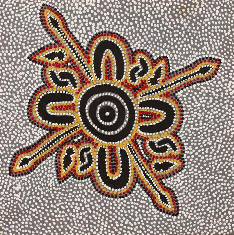 Buy Aboriginal Art by Ritasha Nampijinpa Martin for an Australian Souvenir 7073