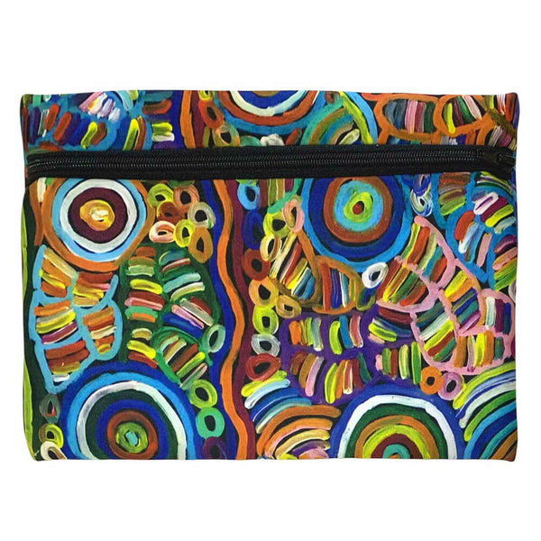 Colourful Aboriginal Design Zipper Case for Unique Australian Gifts ...